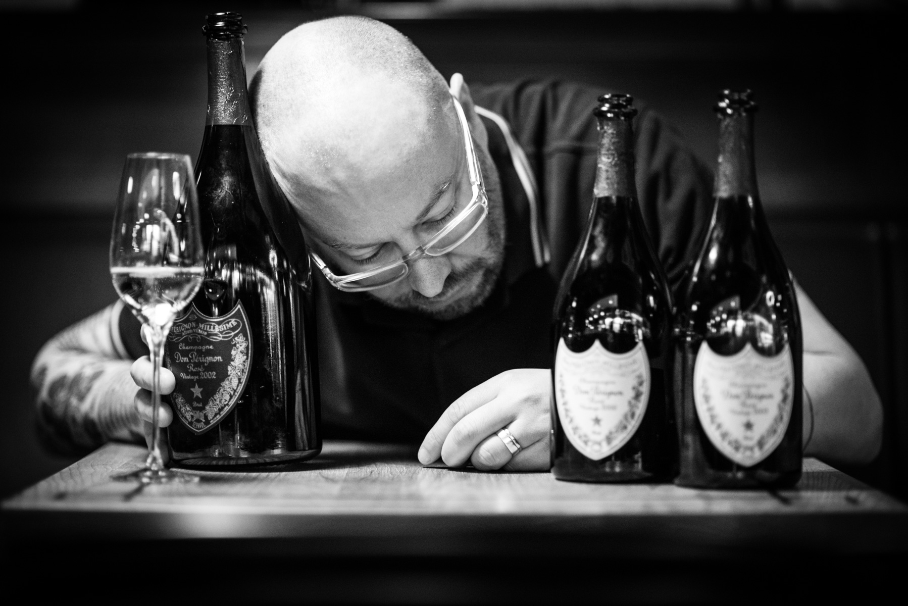 Dom Perignon, Dom Perignon, the wine-making monk, outside…