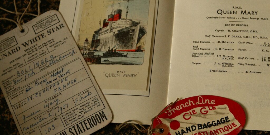 On October 25, Madame Bollinger boarded the passenger ship Liberté with destination New York. For two months, she traveled the length and breadth of America's most famous facilities.