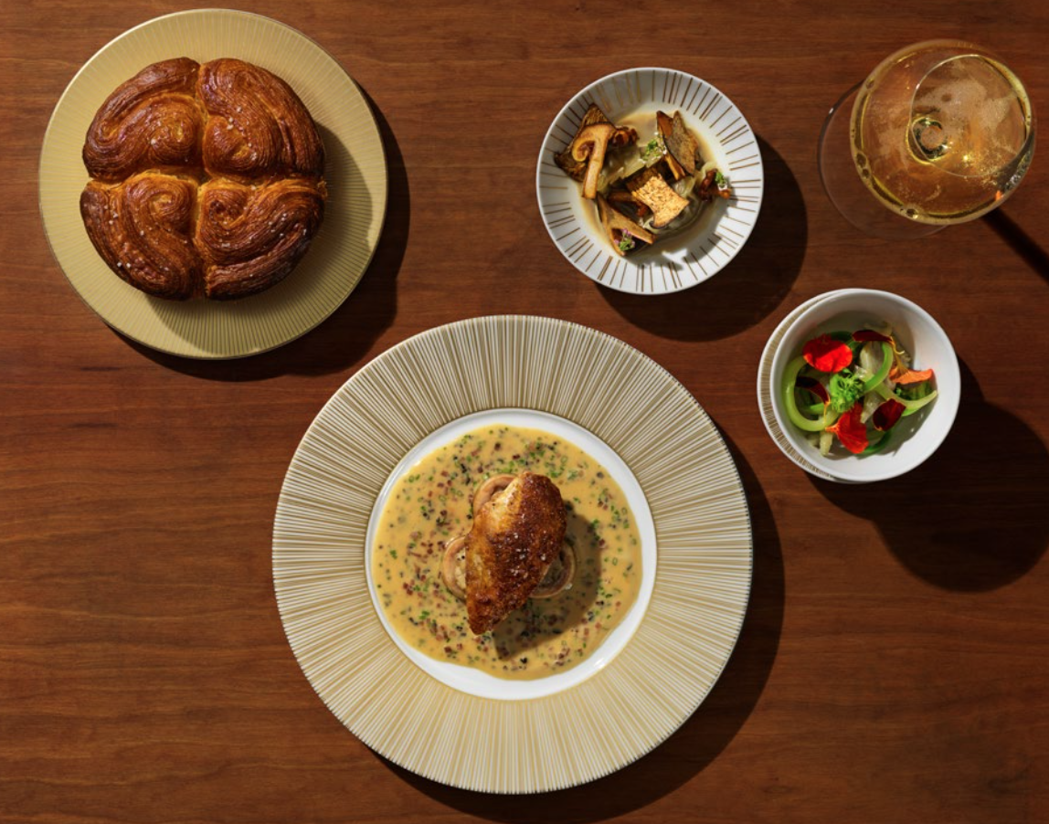 Recipe; fried quail breast with pata negra and truffles by Tommy