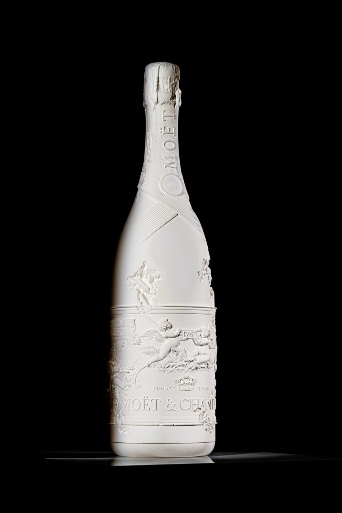 Moët & Chandon invites an exceptional master piece in its cellars