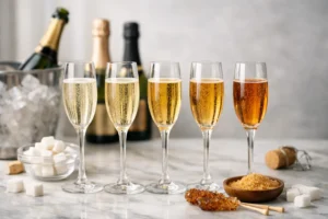 Champagne Sweetness Scale Guide